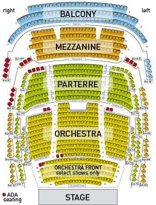 hallimg ticket venue seats